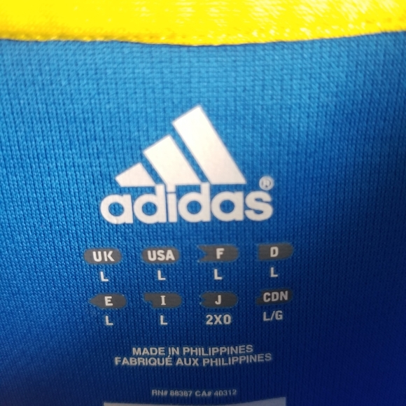 Mens Adidas Large Climalite Golf Polo - Br… - Picture 4 of 6